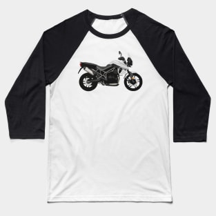 Motorcycle Triumph Tiger 800 XRx white Baseball T-Shirt